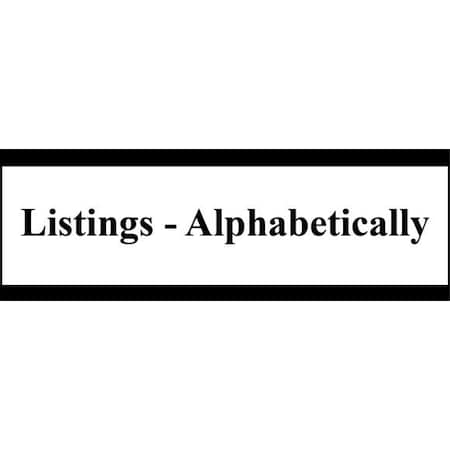 Accuform MAGNETIC CARD LABEL HOLDER 1 in X 3 in LMH301 LMH301